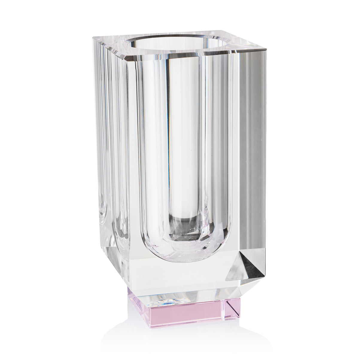 Leda Crystal Bud Vase - 4 5/8"